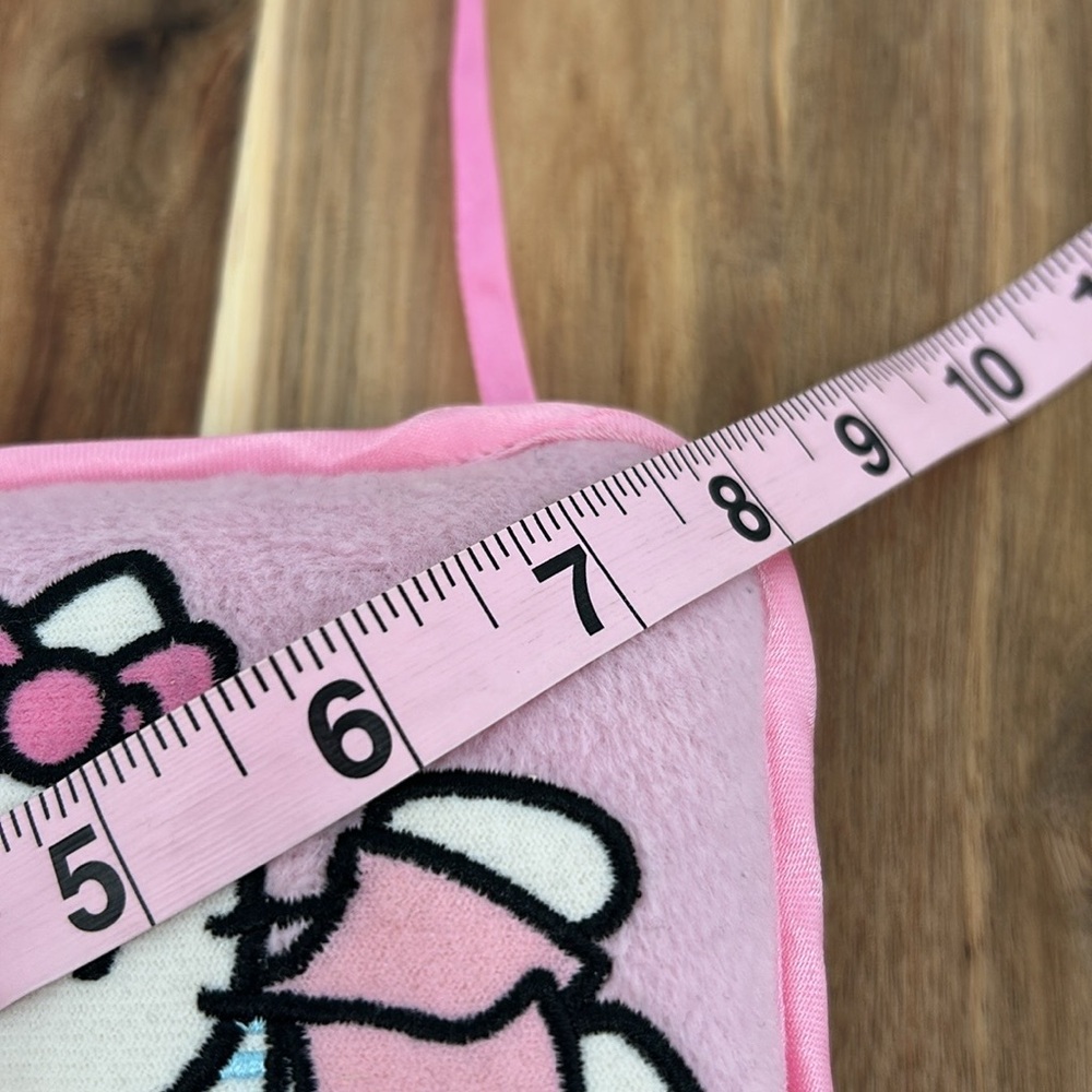 NWT Y2K Hello Kitty Plush Double Sided Door Hanger *READ STAINS* - Picture 14 of 14